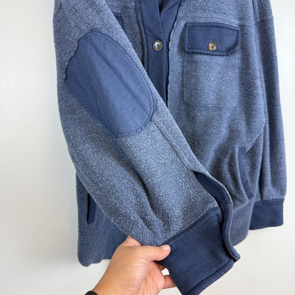 Free People Womens Ruby Shacket Jacket Oversized … - image 5